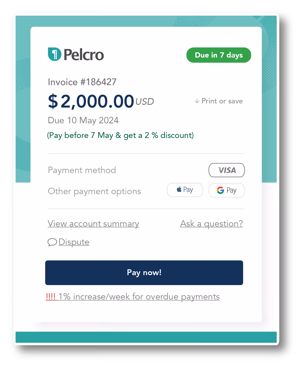 Pelcro automated invoicing dashboard showing recurring subscription invoices and collections workflows