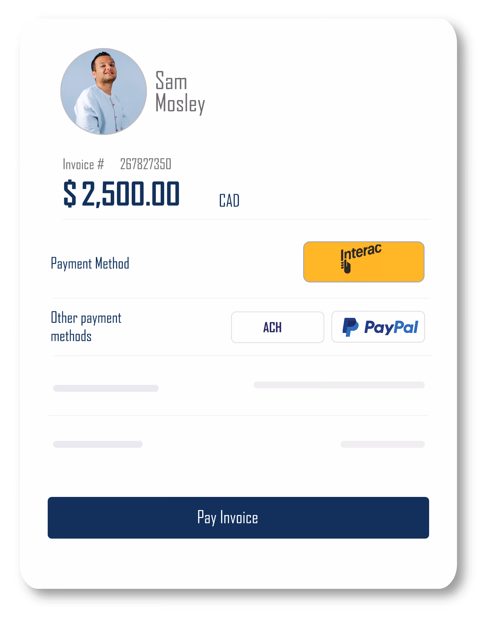 Pelcro invoice automation interface