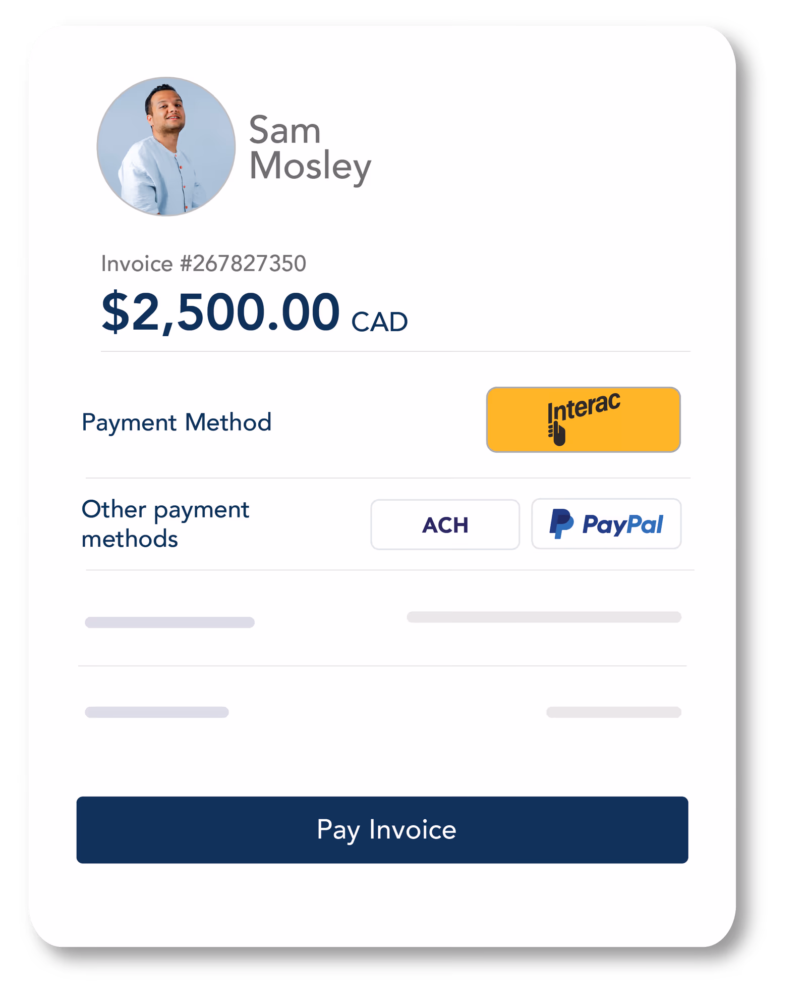 Expense and payment tracking