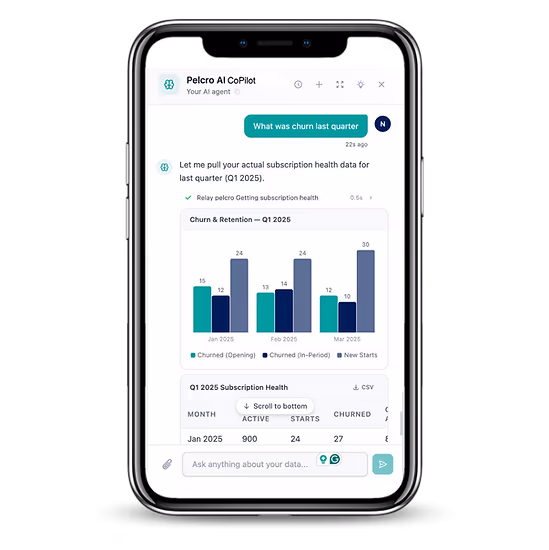 AI for data analysis that uses your real data