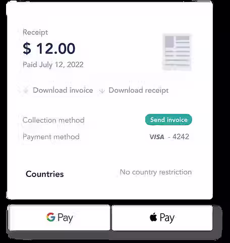 Invoice automation and payment processing