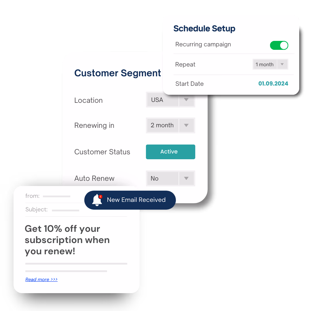 Send Email campaigns at scale 