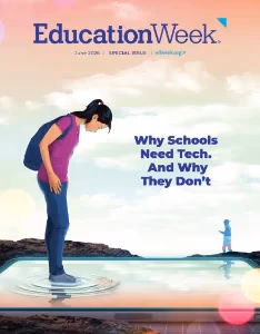 Education Week magazine cover