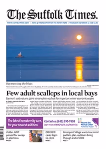 Newspaper front page