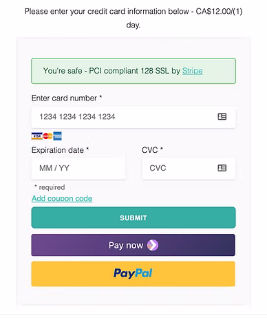 Flexible subscription payment processing